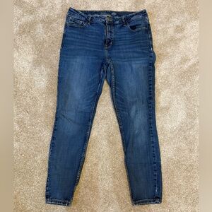 Old Navy Dark Blue Women's Rockstar, Super Skinny Jeans